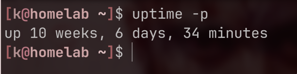 Uptime